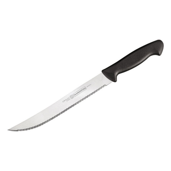 Tramontina KNIFE SLICR BLK STMPD 8"" 80020/502